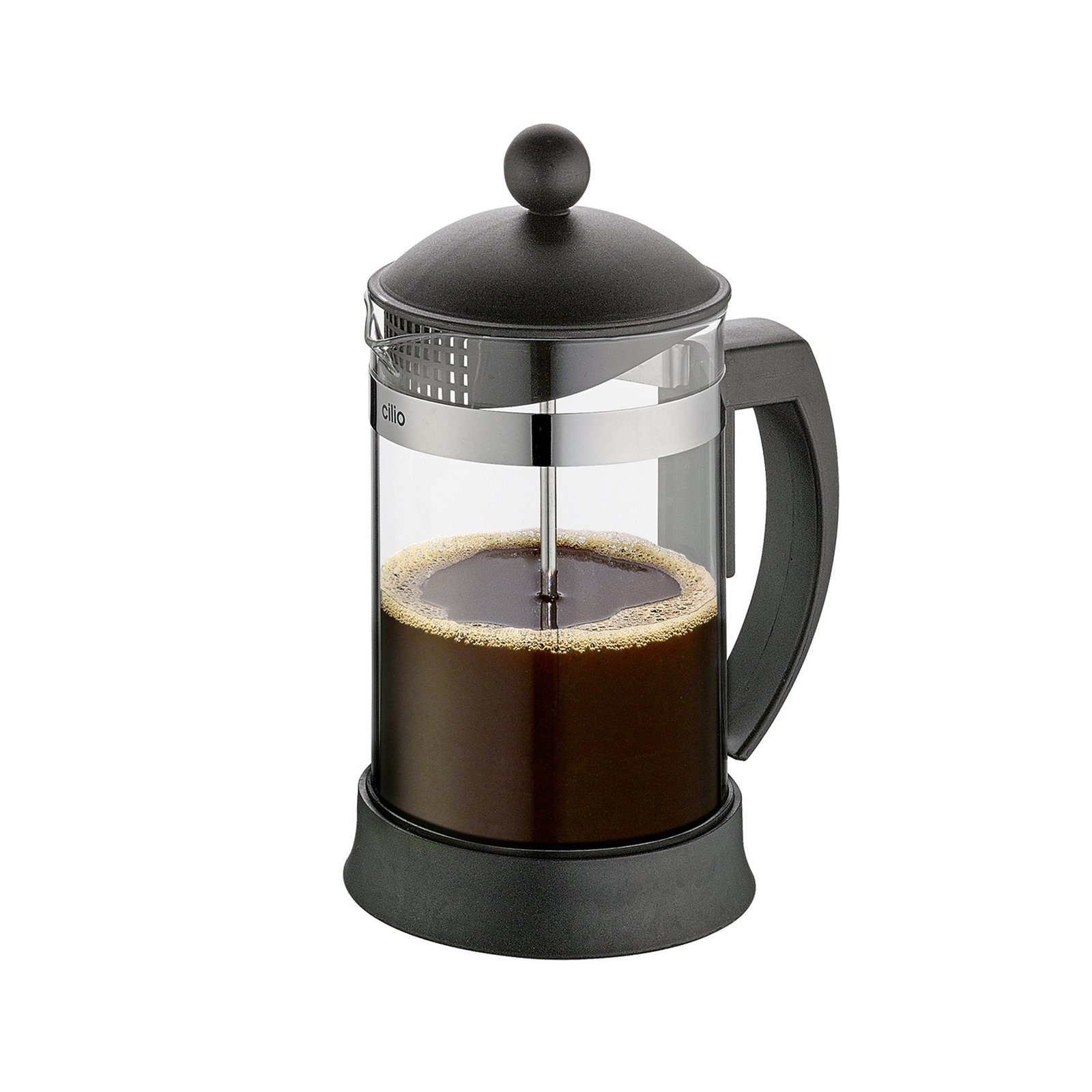 Cilio Kaffeebereiter Kaffeebereiter MARIELLA schwarz, 0.8l Kaffeekanne
