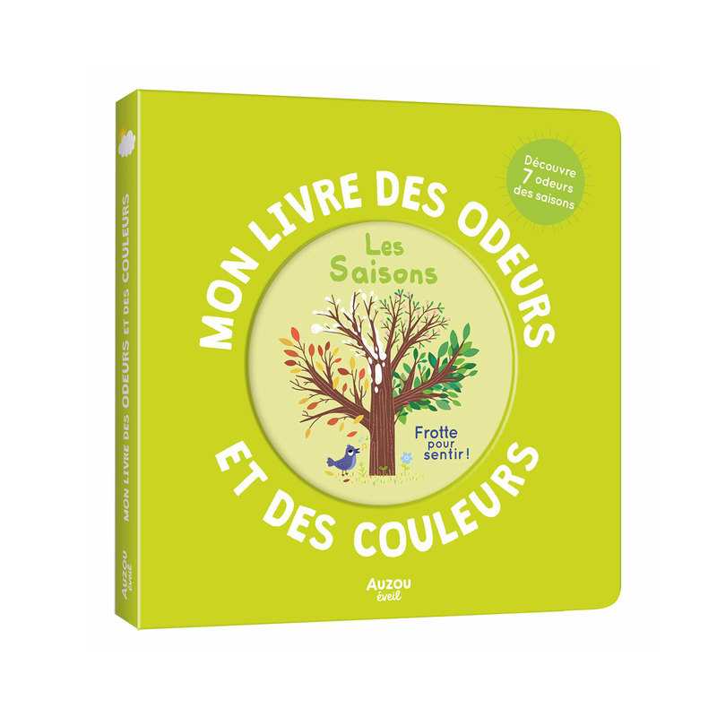 Livre Mon livre des odeurs et des couleurs, les saisons - Auzou
