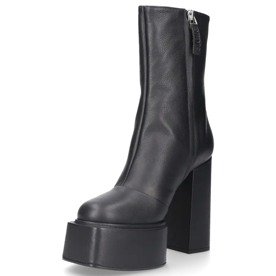 3 JUIN - Stiefeletten 323W70 Kalbsleder - schwarz