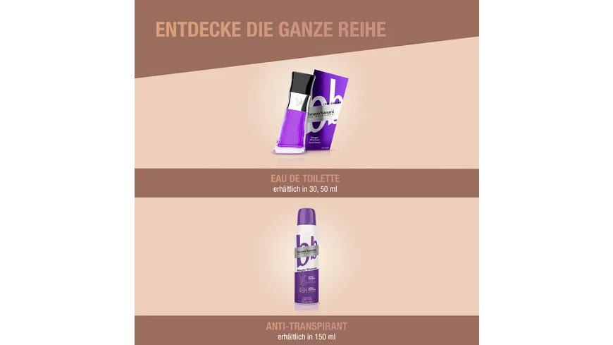bruno banani Antitranspirant Magic Woman 150 ml