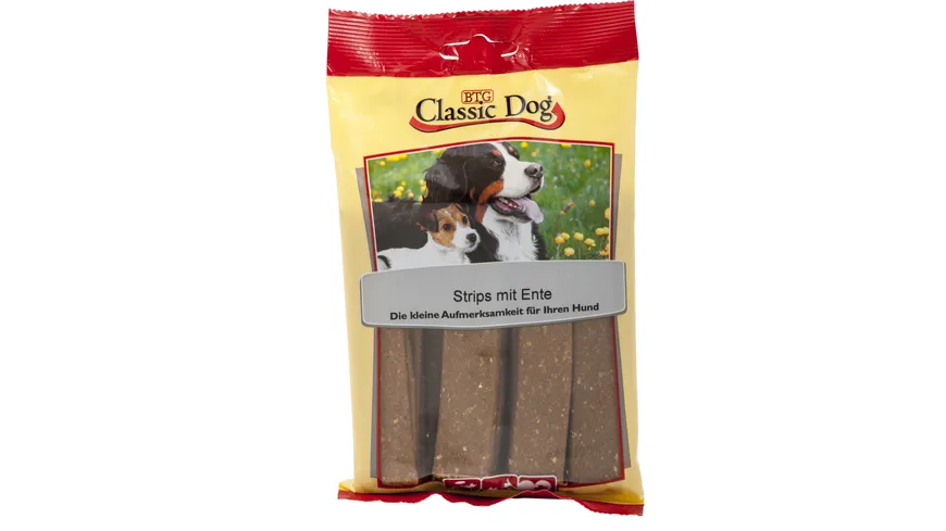 Classic Dog Hundesnack Strips mit Ente 20er