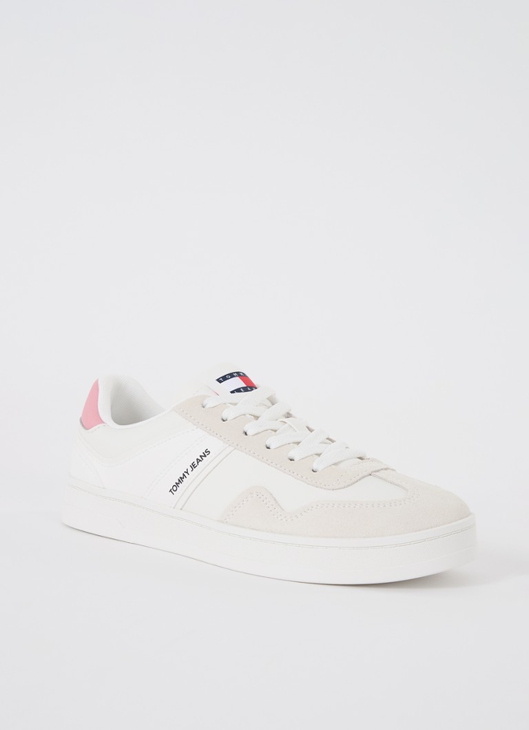 Teniși din piele Tommy Hilfiger Court cu detalii ante