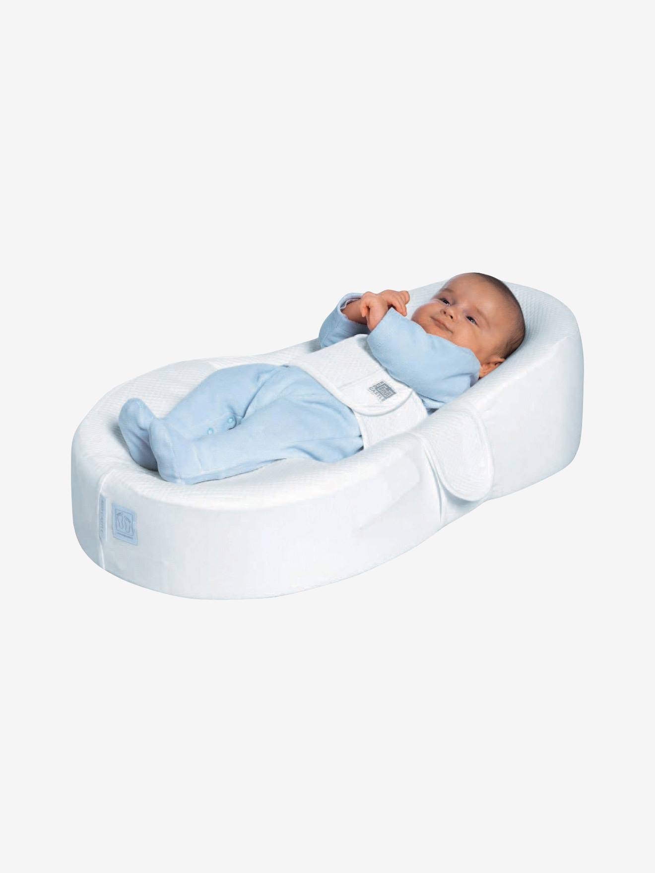 Red castle Babynestchen mit Spannlaken COCOONABABY RED CASTLE - weiß