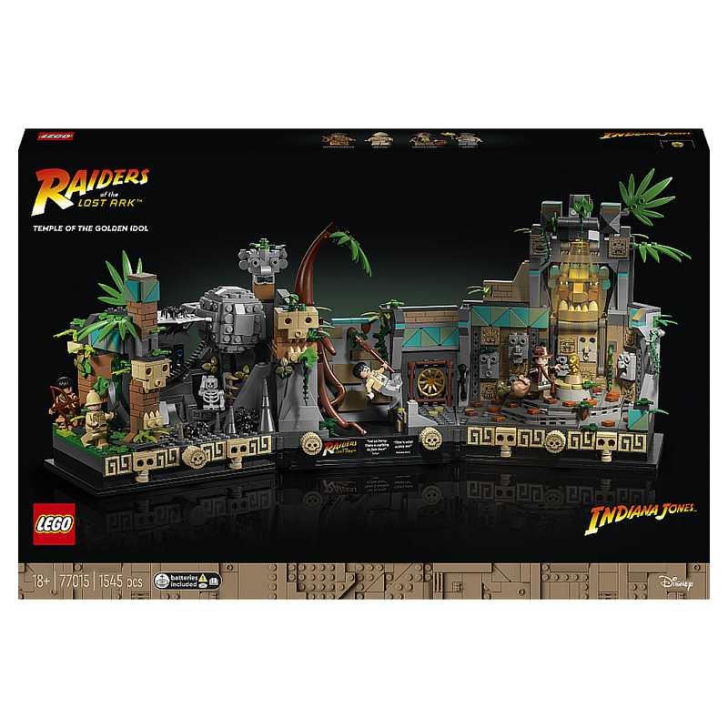 77015 Le temple de lidole en or, LEGO Raiders of the lost Ark