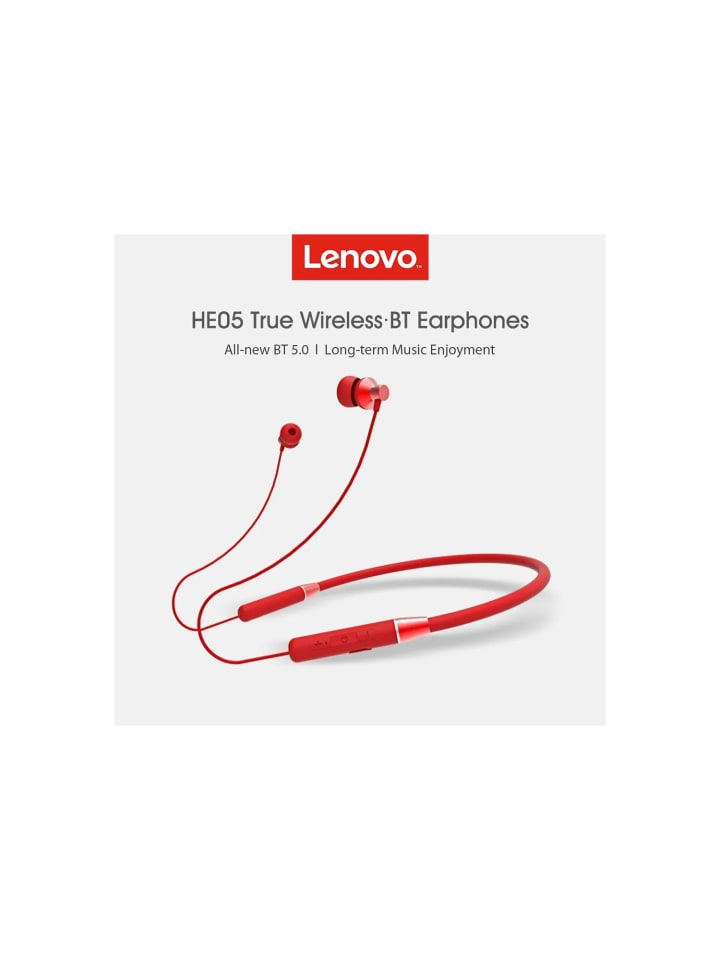 Lenovo Lenovo AudioFlex 10X In-Ear Bluetooth Kopfhörer | Rot in Rot günstig kaufen onesize