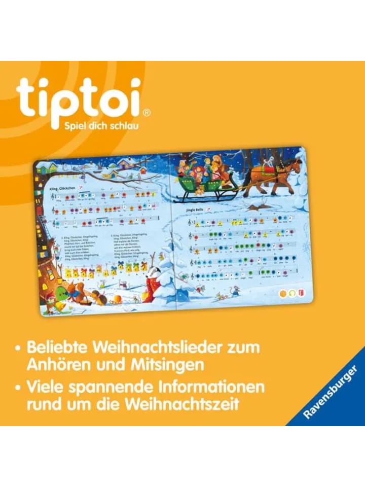 Ravensburger tiptoi® Meine schönsten Weihnachtslieder günstig kaufen onesize
