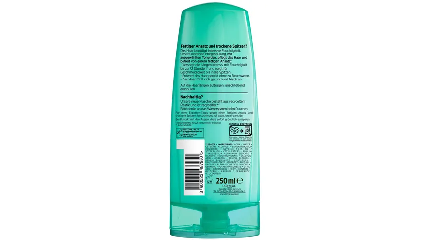 Elvital Spülung Tonerde Absolue 250 ml