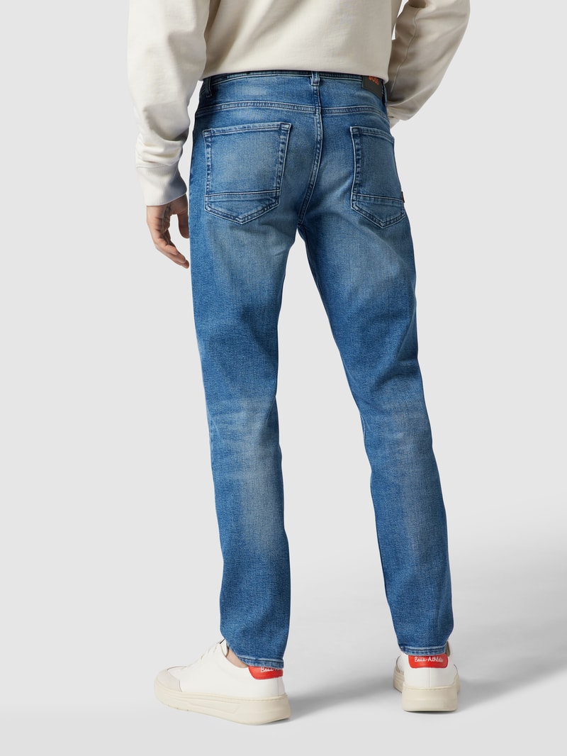 Tapered Fit Jeans Modell 'Taber' in hellblau