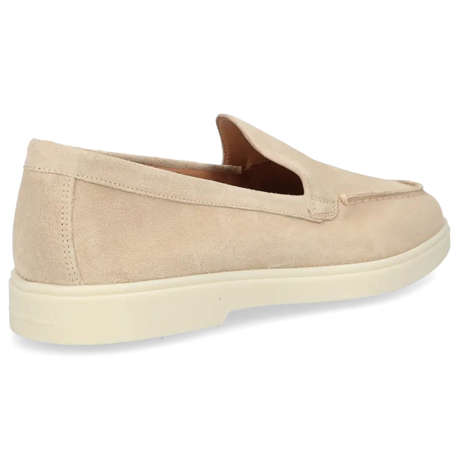 Santoni - Loafer 58856 Veloursleder - beige
