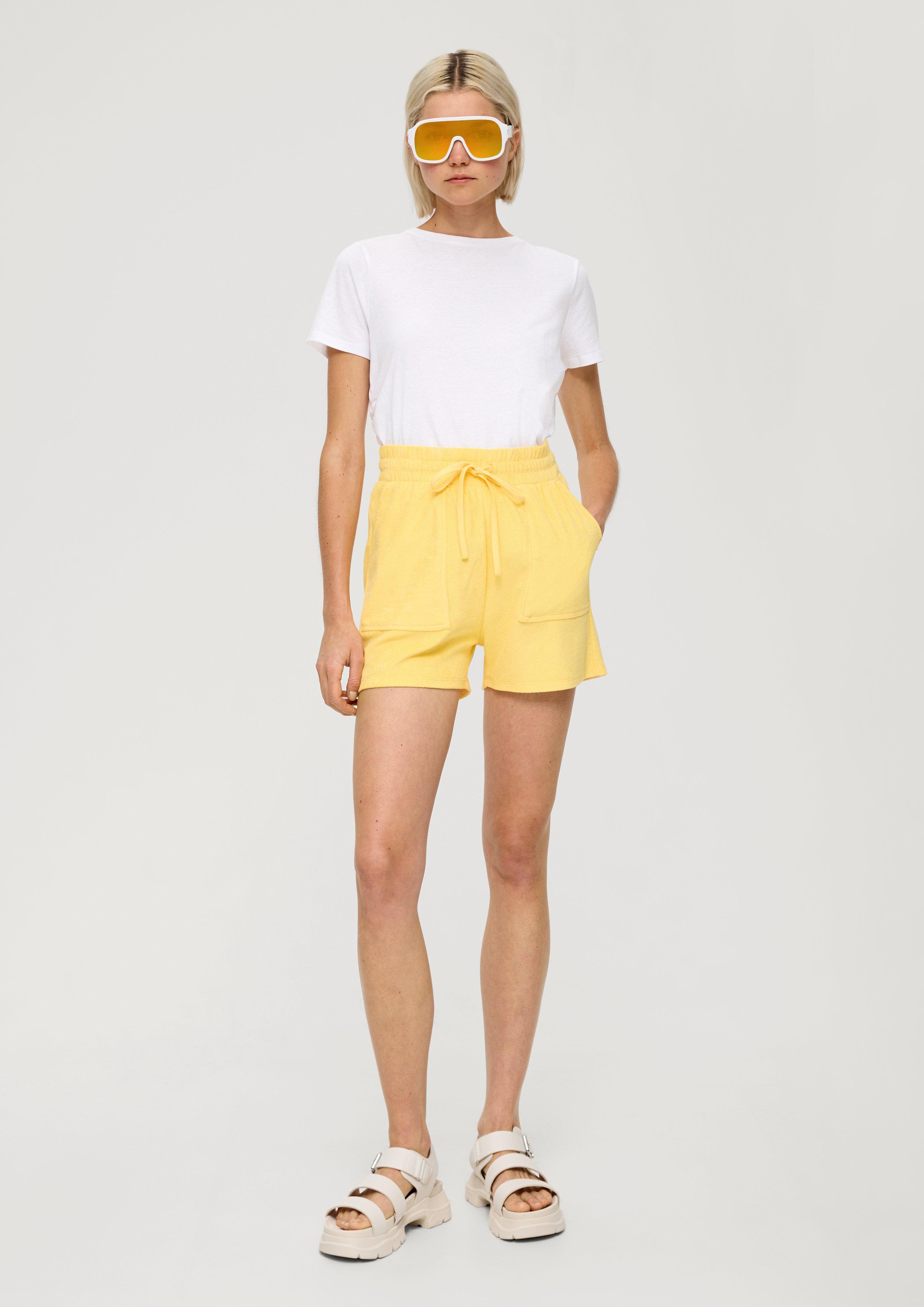 Relaxed: Frottee-Shorts mit Elastikbund  2131216-1317