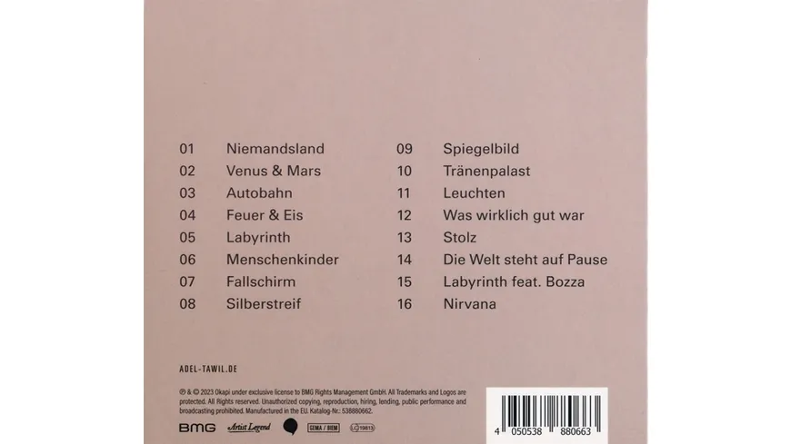 Spiegelbild Digipak