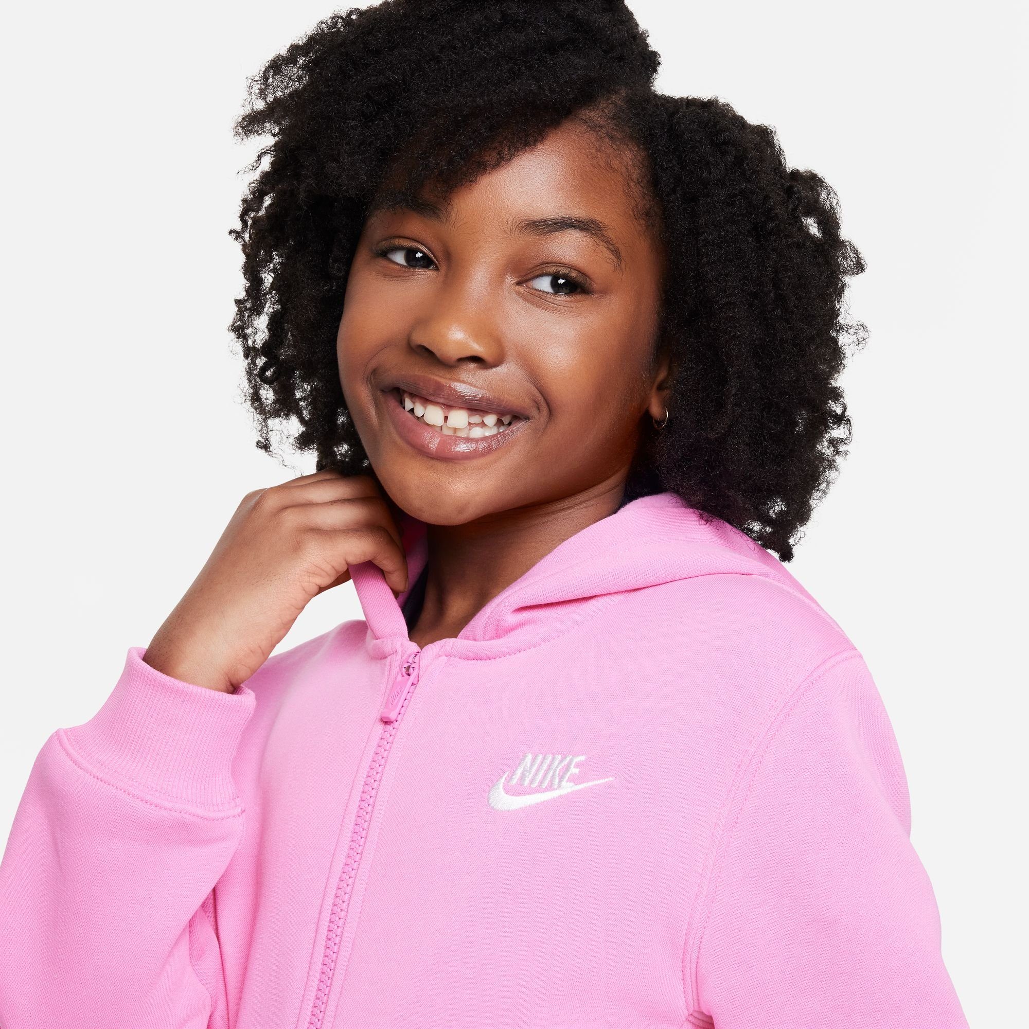 Nike Sportswear Trainingsanzug CLUB FLEECE BIG KIDS' FULL-ZIP TRACKSUIT