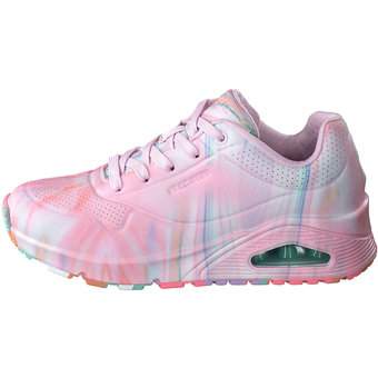 Skechers Uno Like Water Sneaker in rosa