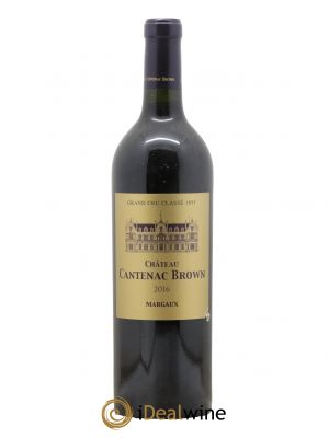 Château Cantenac Brown 3ème Grand Cru Classé  2016 - Lot de 1 Bouteille