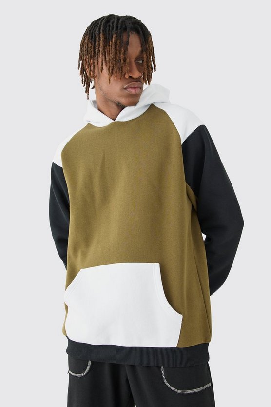 Tall Colorblock Raglan Hoodie