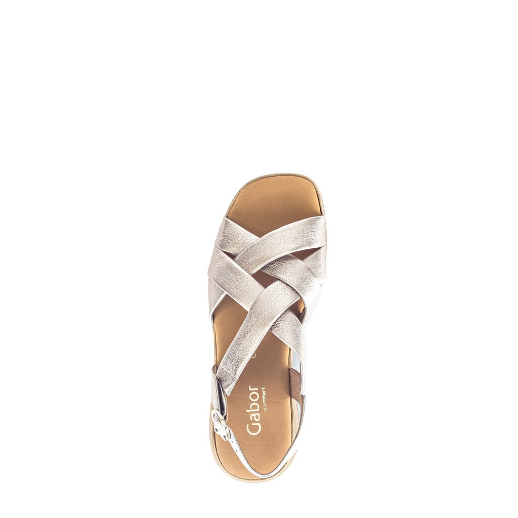 Gabor comfort Plateau Sandale gold
