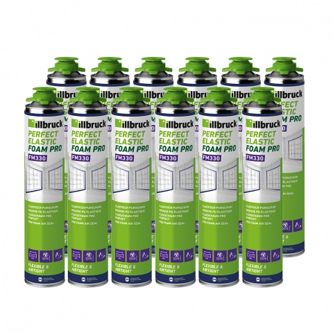 illbruck FM330399612 FM330 Tökéletesen Elasztikus Hab 12 x 880ml