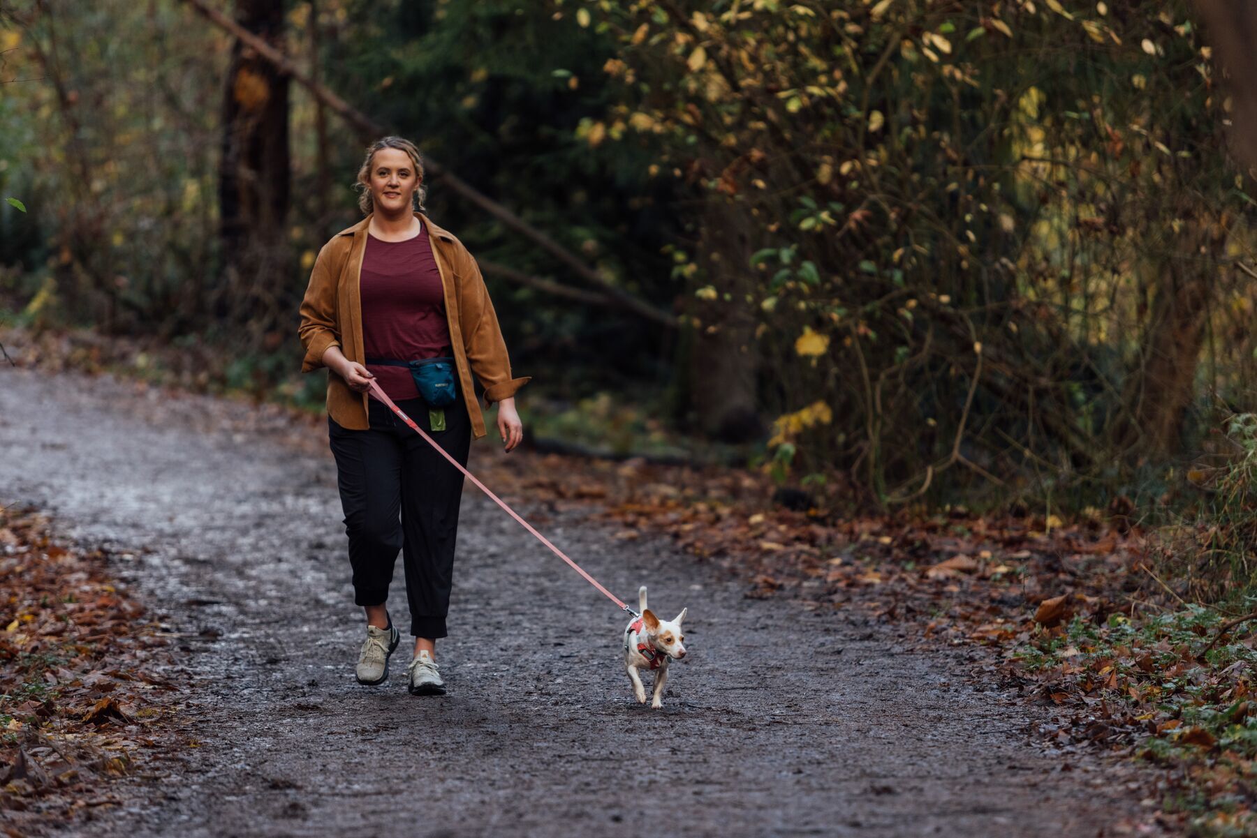 Ruffwear Hundeleinen Ruffwear Hi & Light™ Leine pink