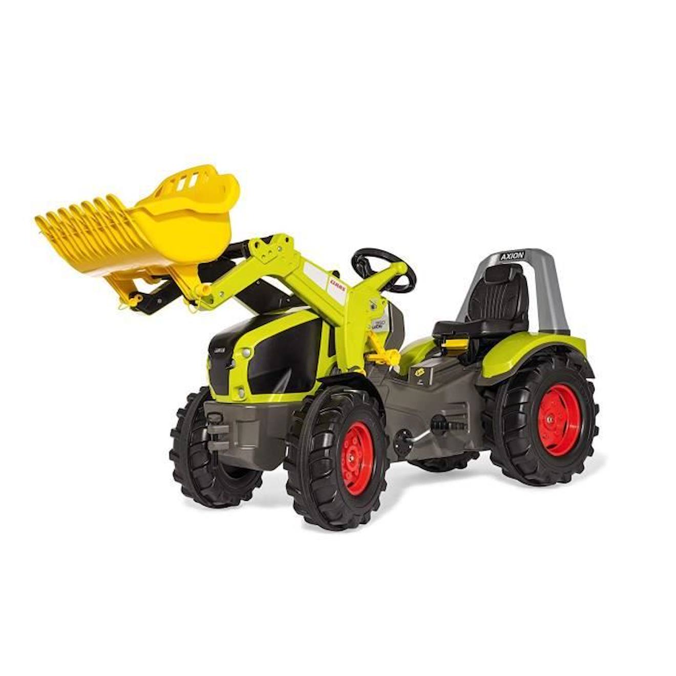 Tracteur à pédales RollyX-Trac Premium Claas Axion jaune