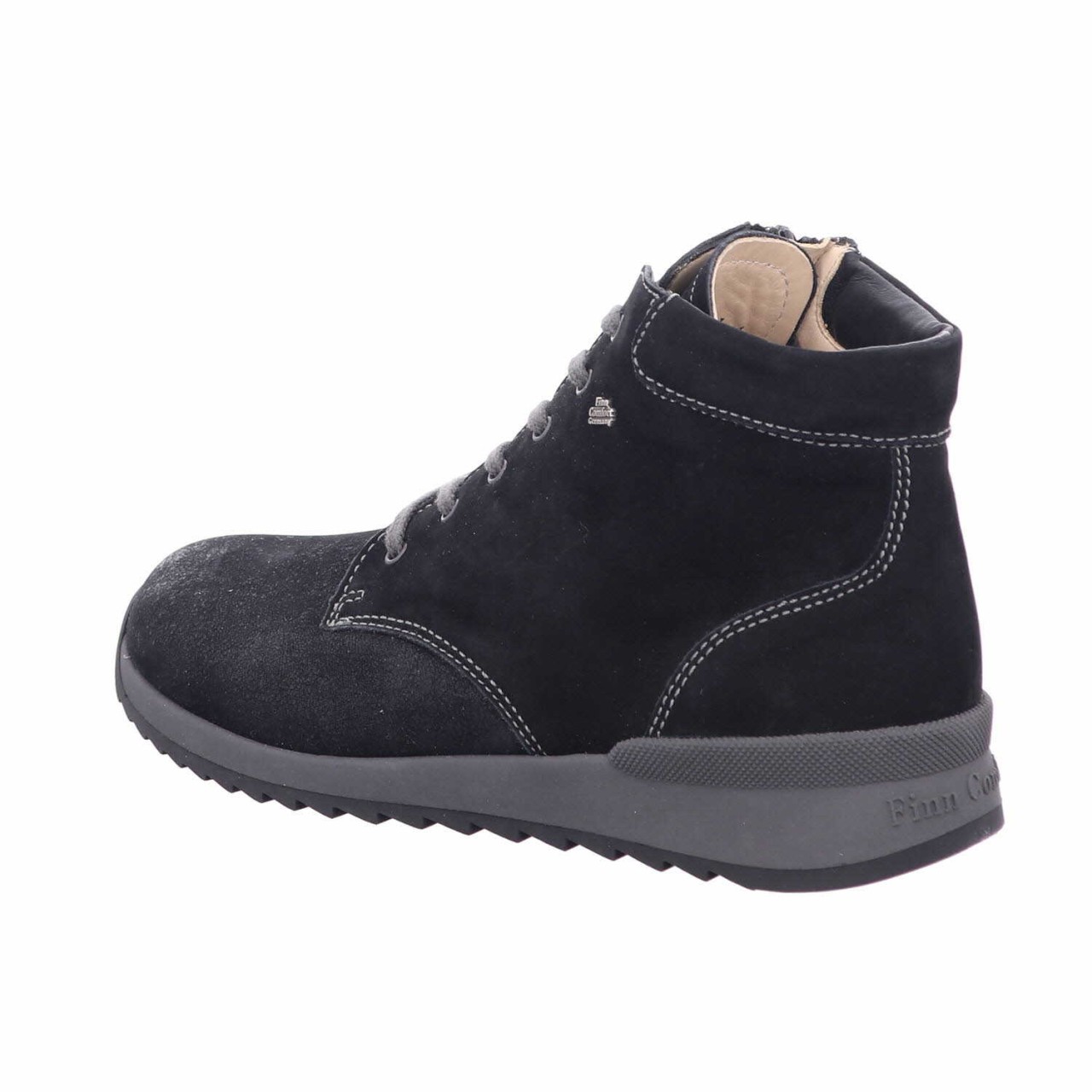 FINN COMFORT Schnür-Stiefeletten schwarz