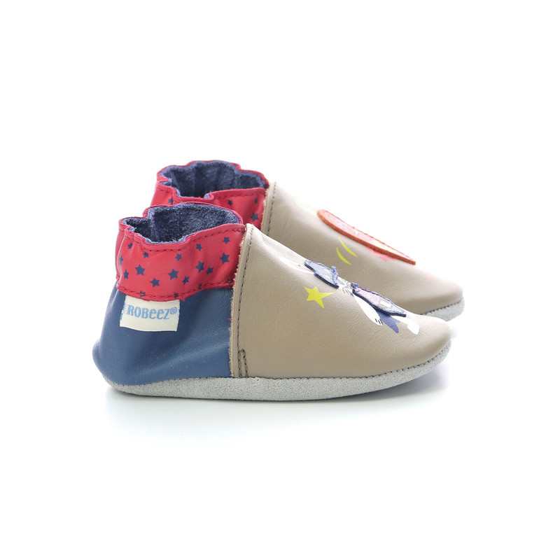 Chaussons cuir Mega Heroes