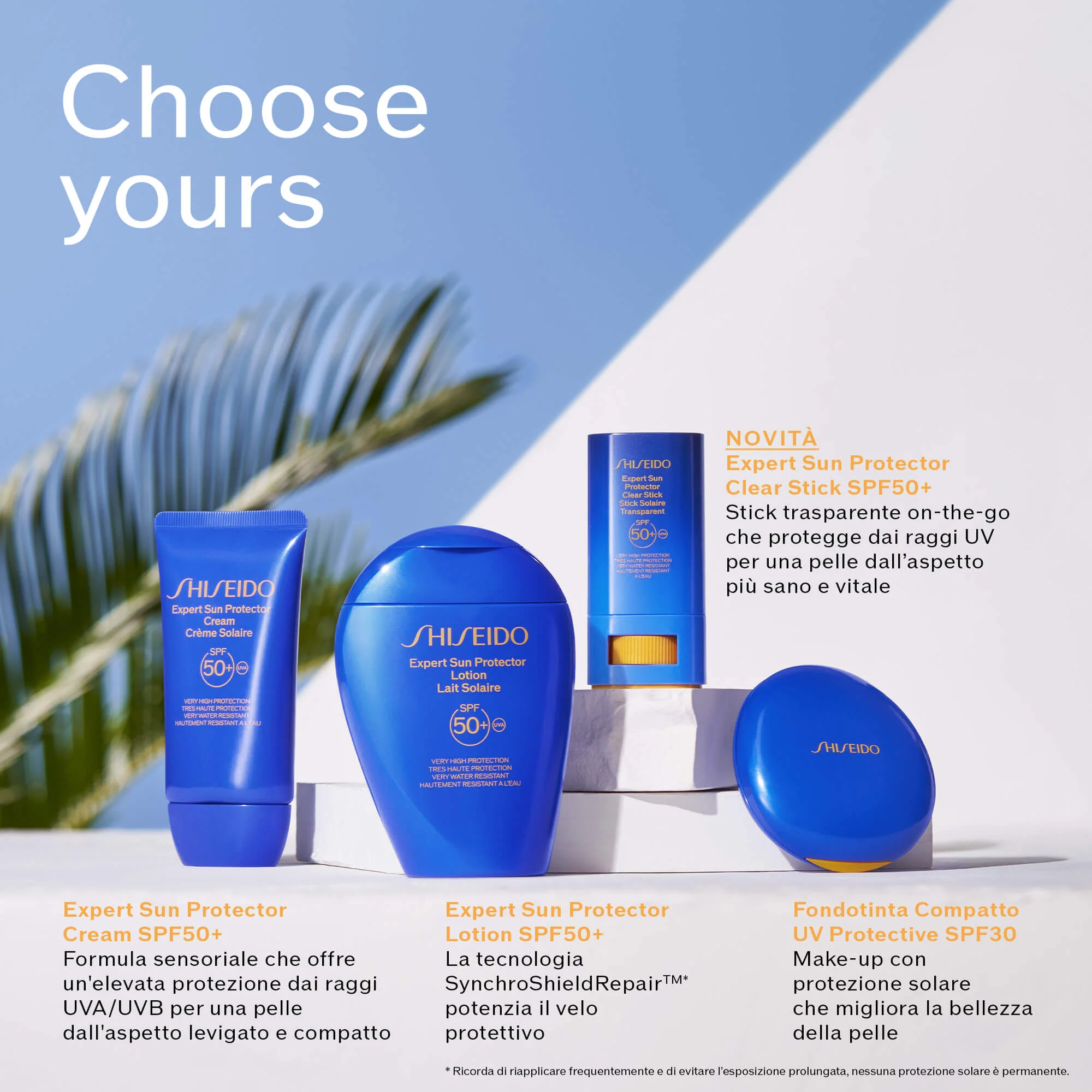Solari Expert Sun Protector Clear Stick SPF50+ - Solskyddsstift med högt skydd.
