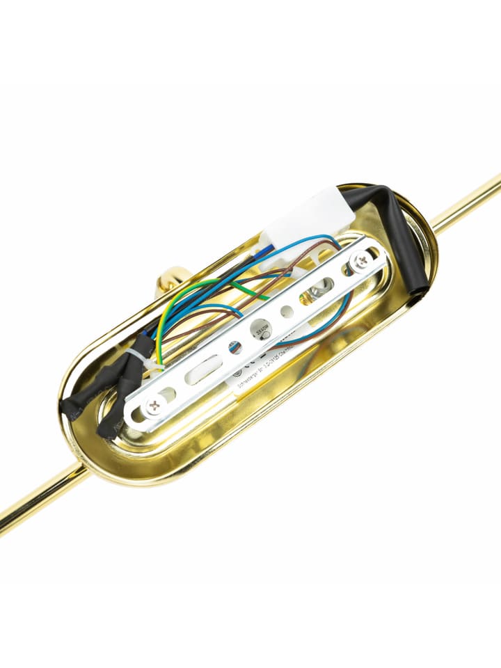 Licht-Erlebnisse Wandlampe in Gold Weiß günstig kaufen onesize
