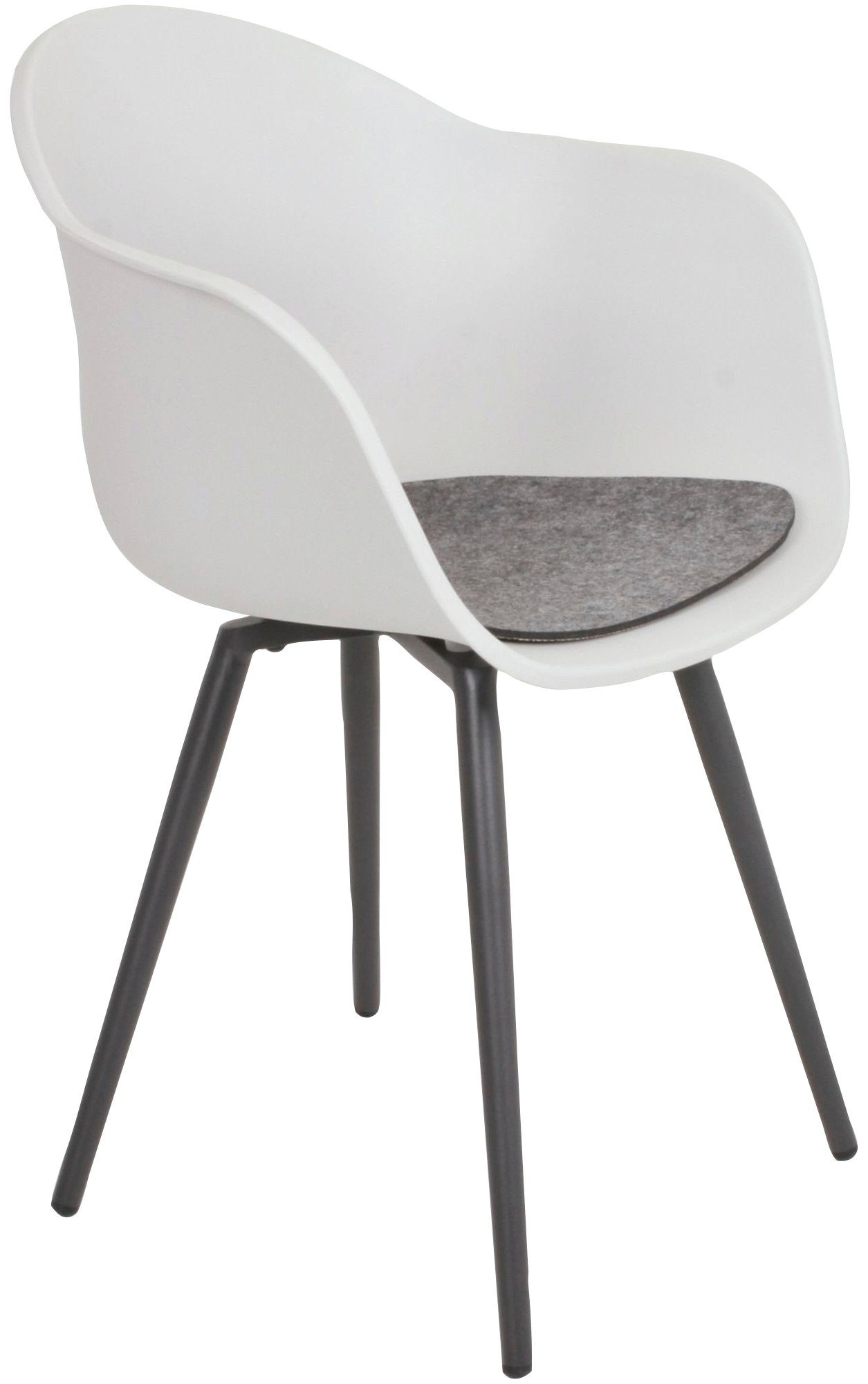 Garden Pleasure Schalenstuhl ZARA (Set, 4 St), 4er Set
