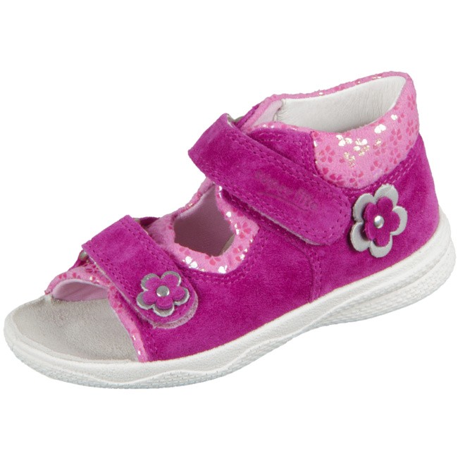 SUPERFIT Sandalen lila/pink