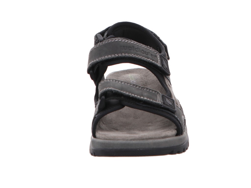 WALDLÄUFER Komfort Sandalen schwarz 746001