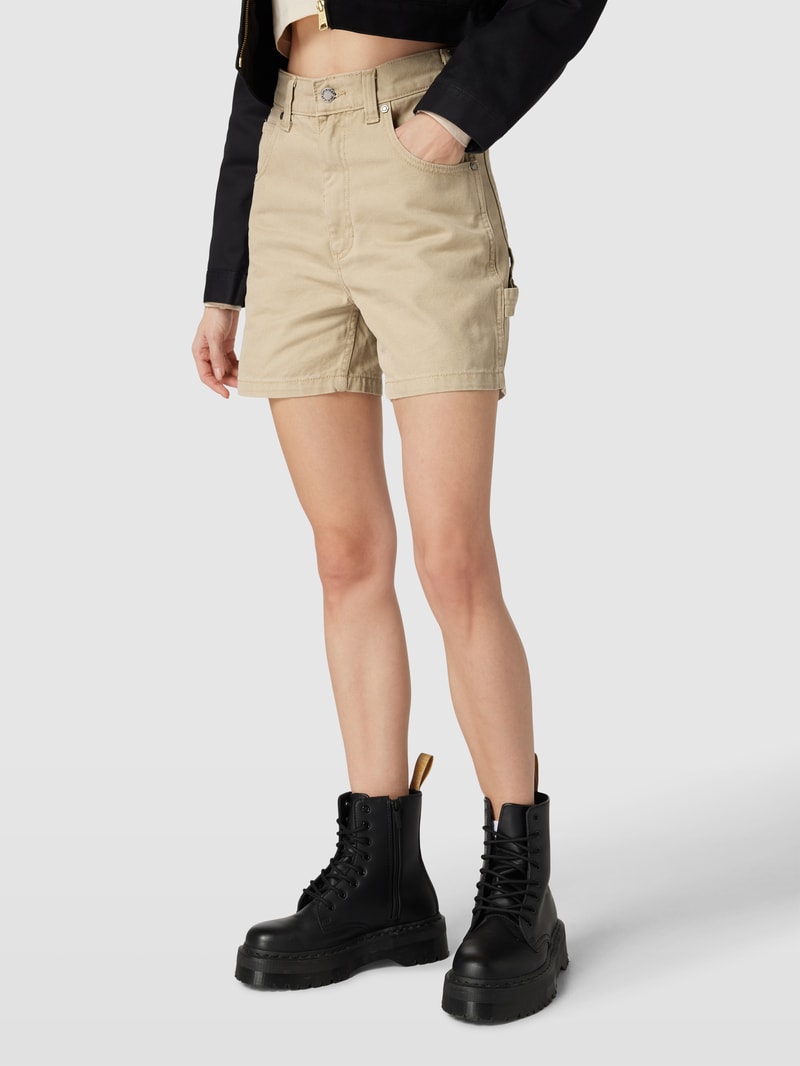 Shorts im 5-Pocket-Design Modell 'DUCK CANVAS' in sand