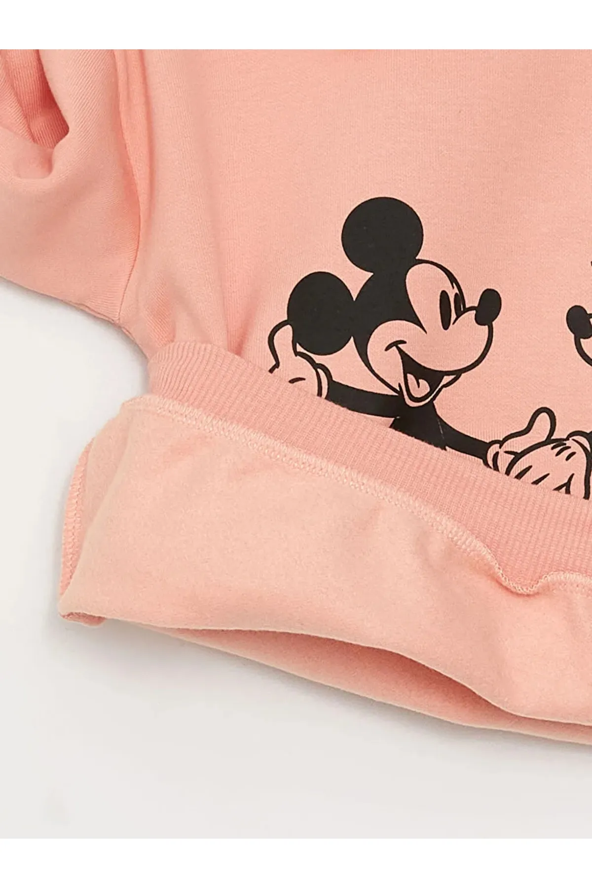 LC Waikiki  Lcw Baby Bebe Collar Langarm-Sweatshirt mit Disney-Aufdruck für Mädchen
