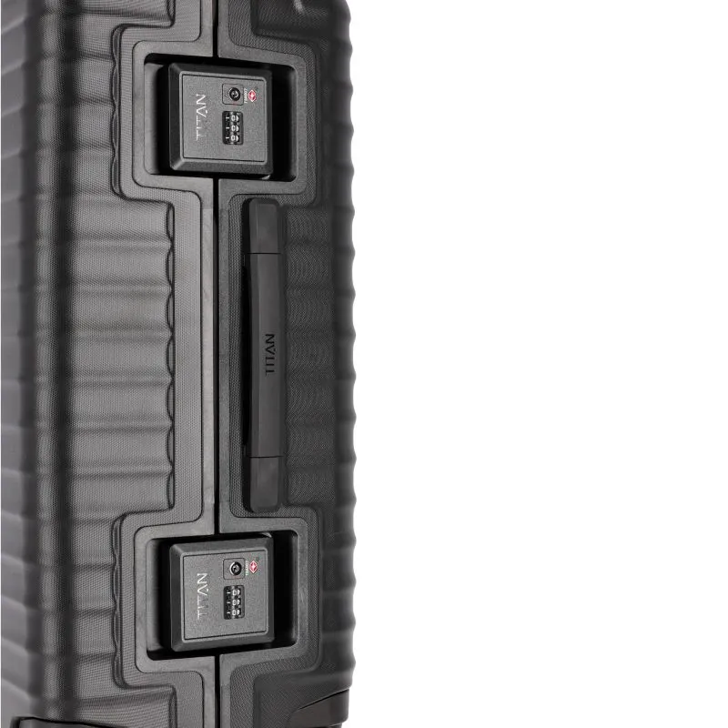 Titan LITRON FRAME 4-Rollen-Trolley M - Schwarz
