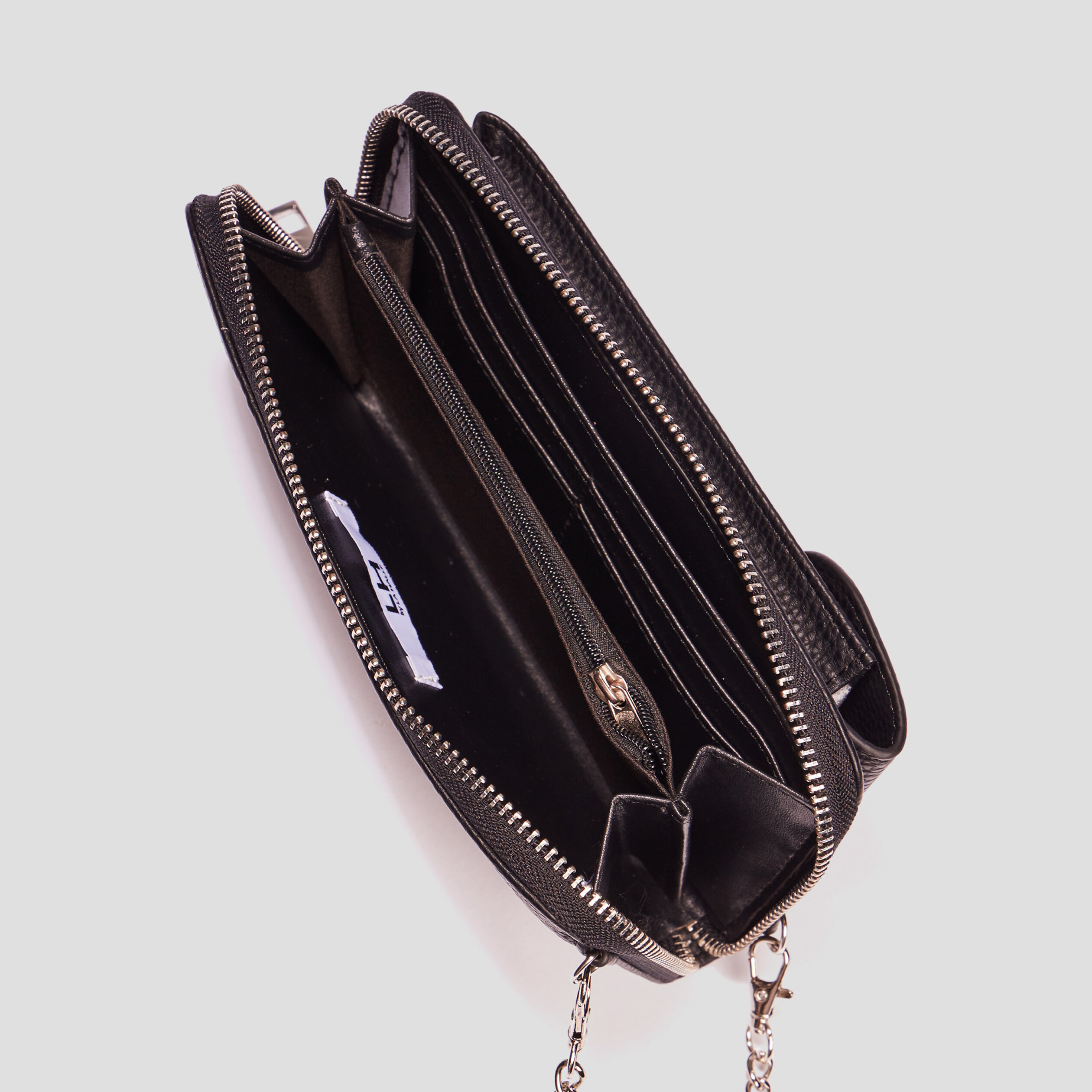 Sac pochette à bandoulière noir femme | La Halle