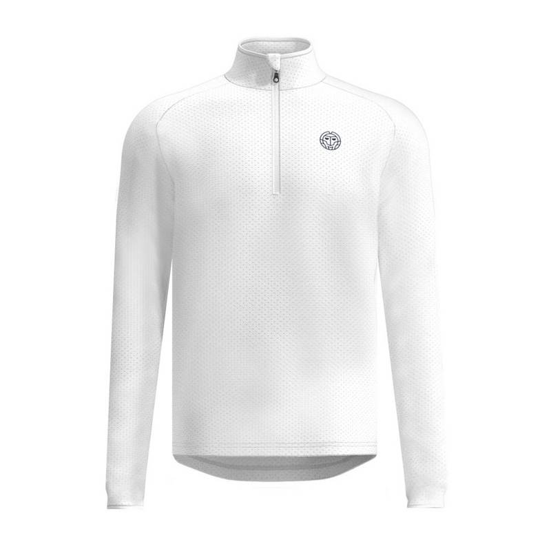 BIDI BADU Crew Longsleeve Tennisshirt Herren