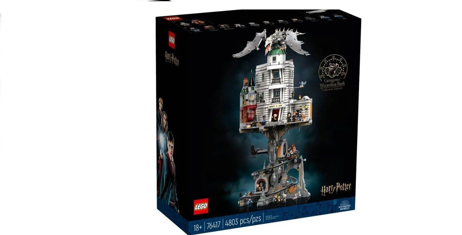 LEGO® Spielbausteine Harry Potter - Gringotts Zaubererbank (76417), (4803 St)