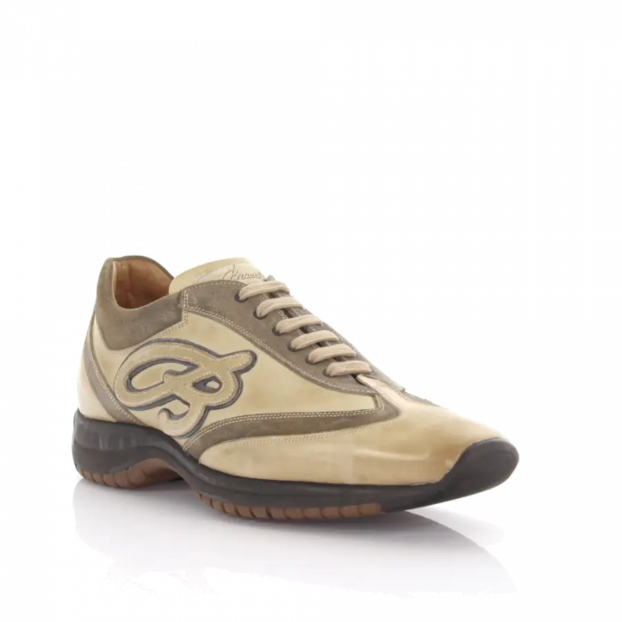 Branchini - Sneaker low P2093 Kalbsleder - beige