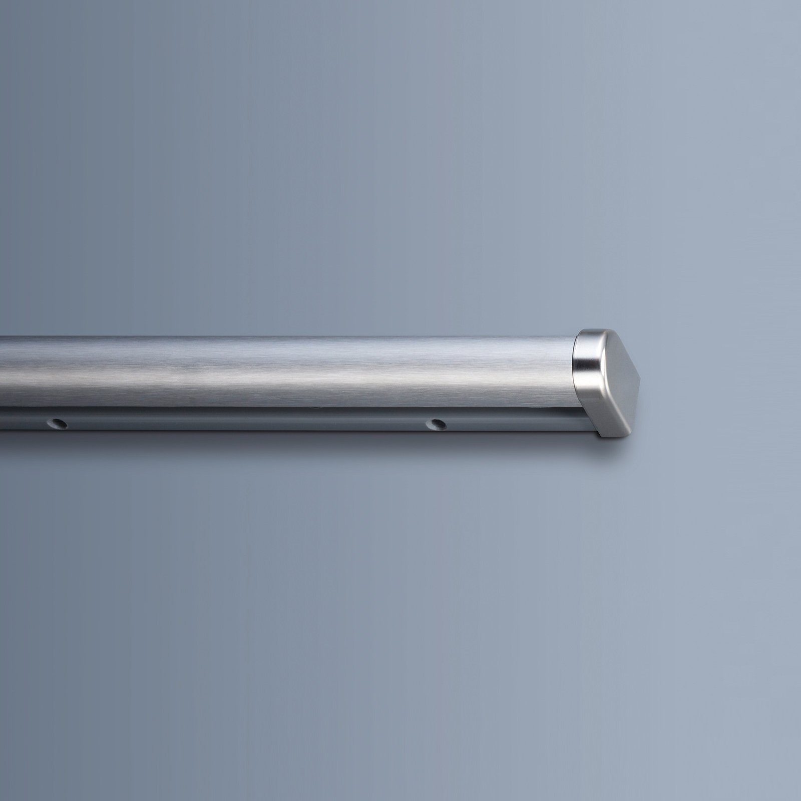 SO-TECH® Küchenrückwand Kesseböhmer Linero 2000 Relingsystem Küchenreling Edelstahloptik, Edelstahloptik 600-1500 mm