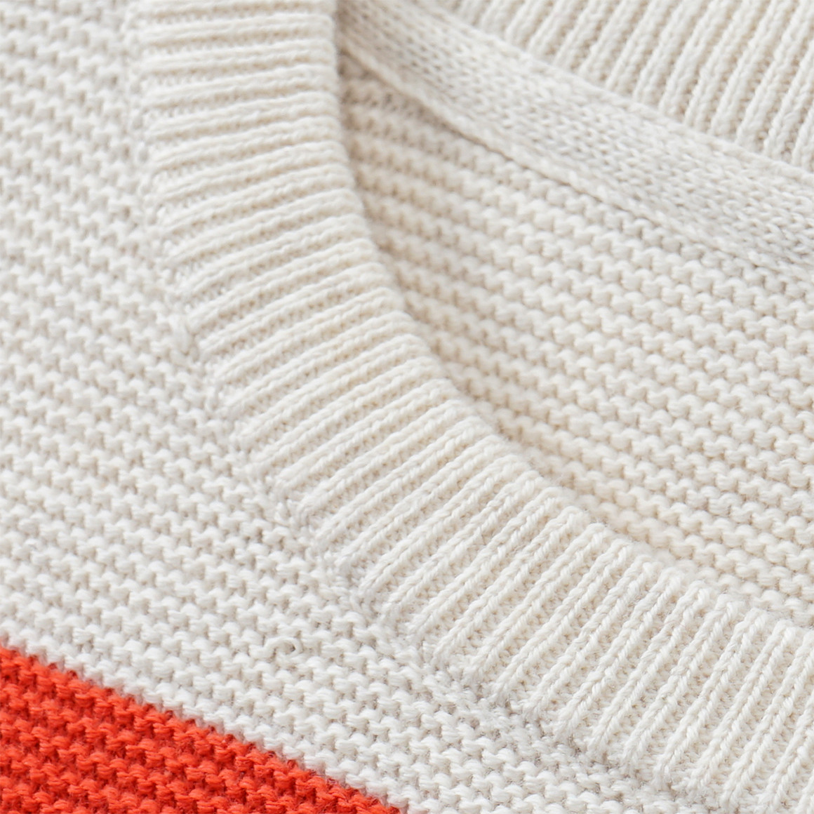 Jungen Strickpullover gestreift