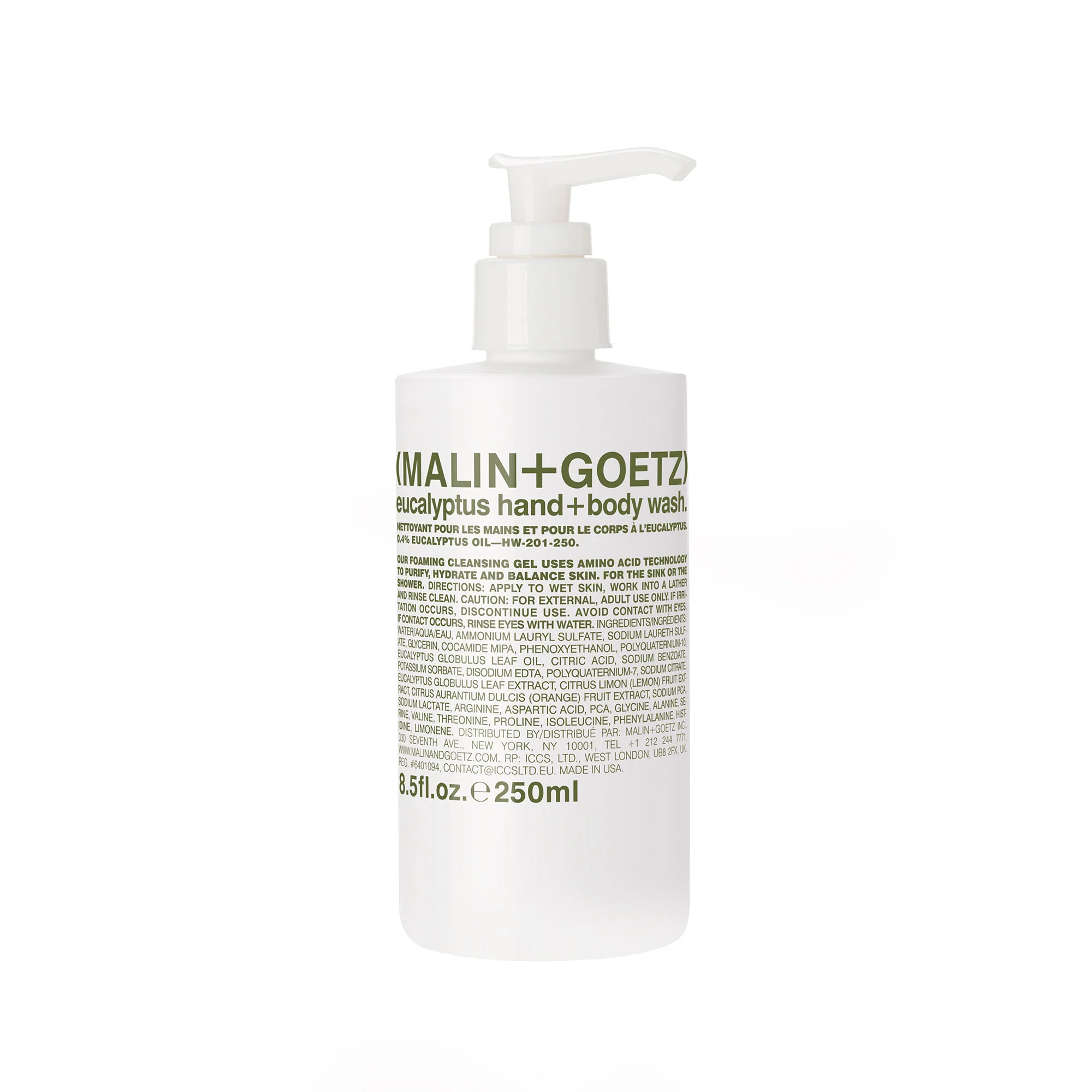 Gel de ducha y manos con eucalipto - Baño y ducha, limpiador de manos