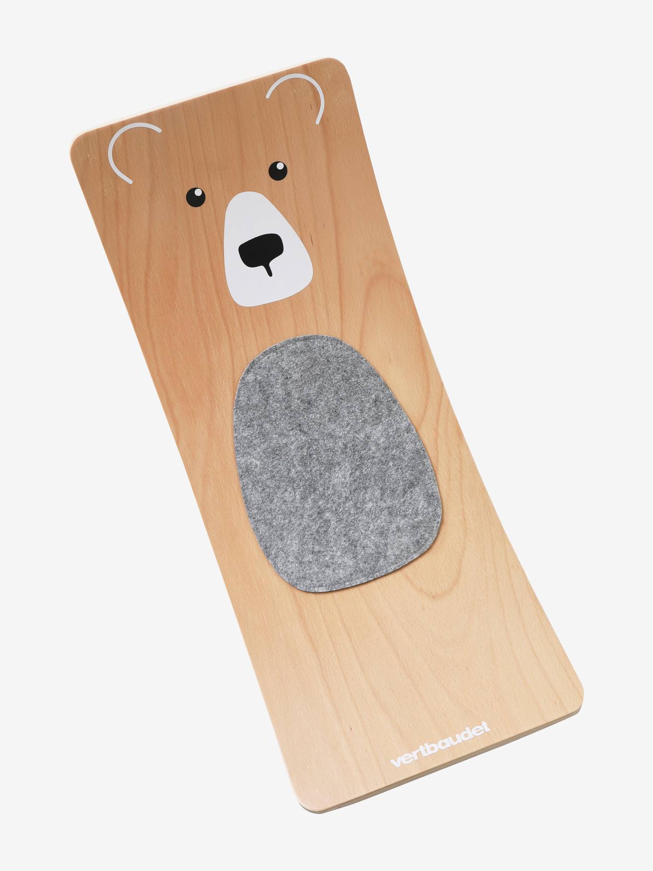 Planche d'équilibre (S) en bois FSC® beige