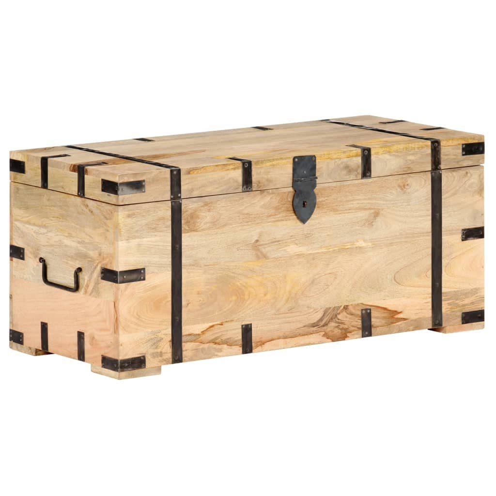 vidaXL Aufbewahrungsbox Truhe 90x40x40 cm Mango Massivholz