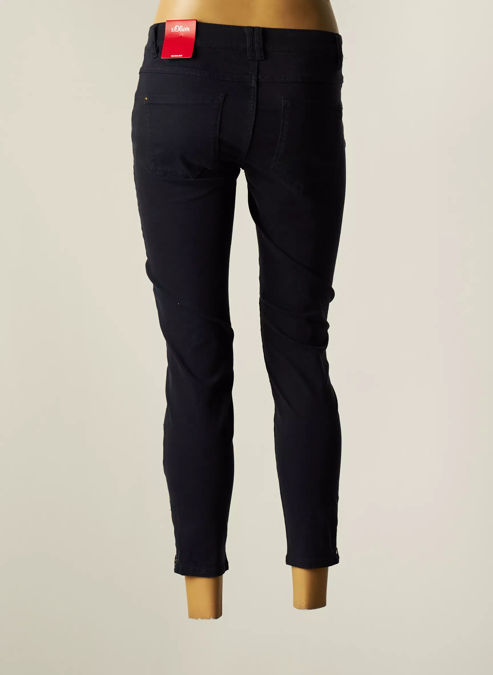 S Oliver Pantacourts Femme couleur bleu