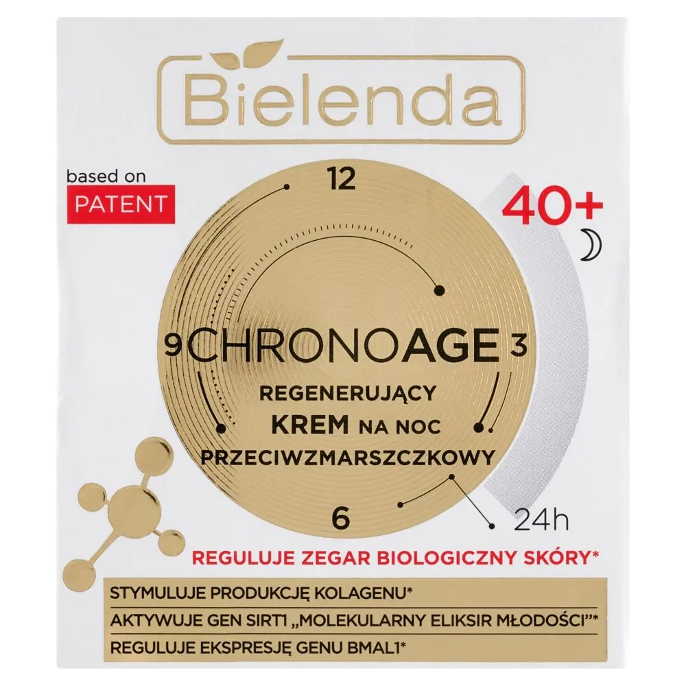 Bielenda Chrono Age 24H Regenererende Anti-Rimpel Nachtcrème 40+