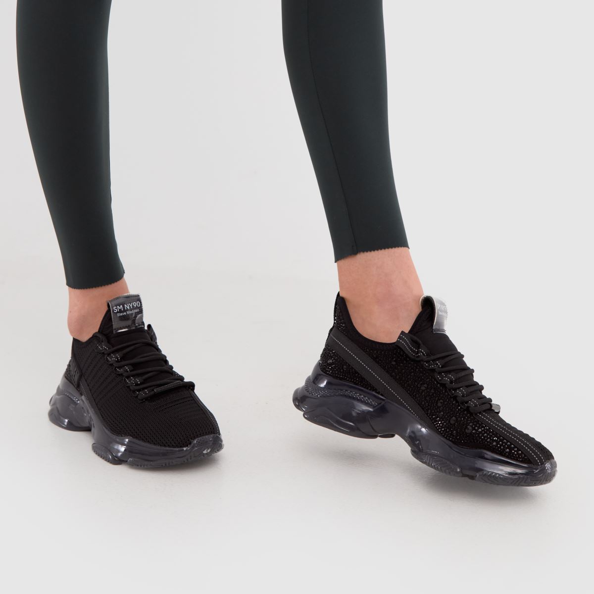 Černé tenisky Steve Madden maxilla