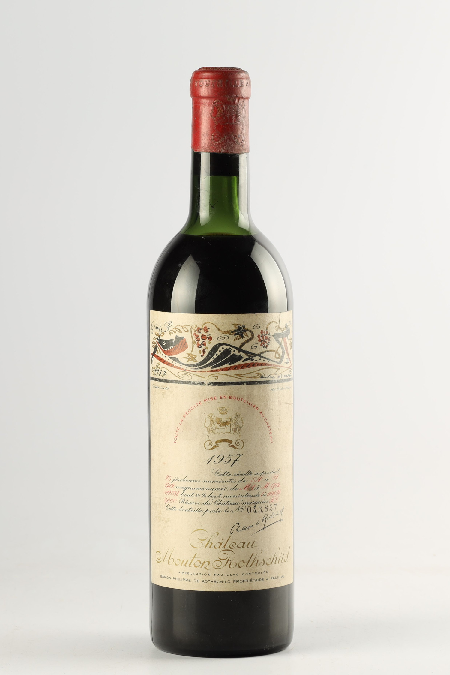 Château Mouton Rothschild 1957, Pauillac