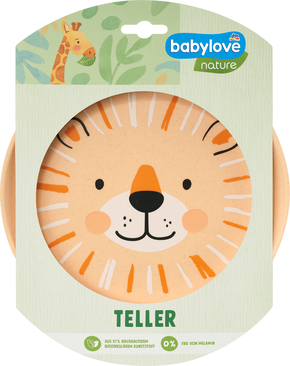nature Teller gelb, 1 St