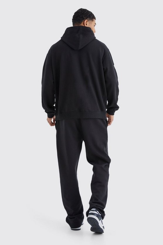 Oversize Hoodie mit Homme-Print