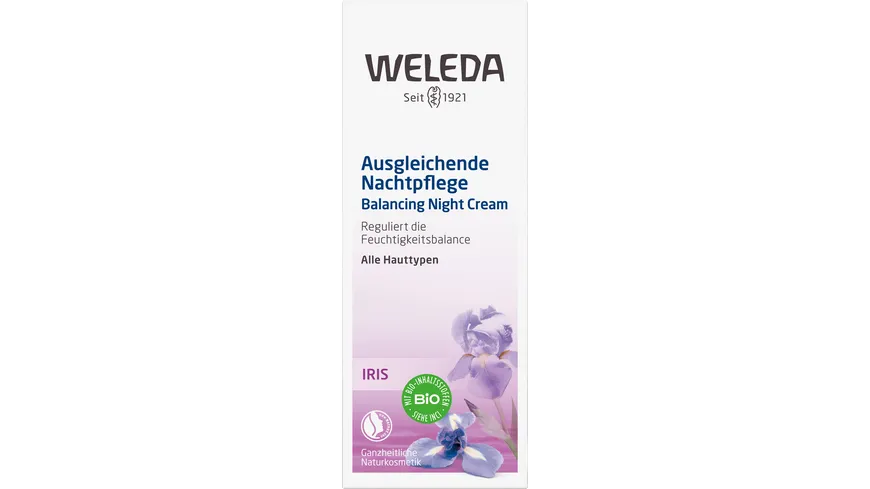WELEDA IRIS Ausgleichende Nachtpflege 30 ml