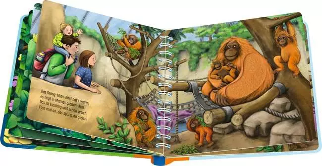 Mein erstes Fühlbuch: Meine Zootiere
